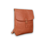 Leather Travel Backpack |Mustard Full-Grain Cow Leather Backpack