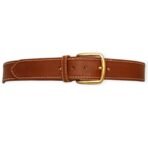Men’s Full Grain Buffalo Leather Casual Belt For Men Mustard (40mm)