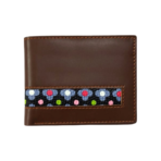 Brown Leather Wallet for Men Premium Cow Leather Executive Bifold