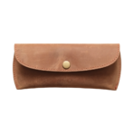 Tan Leather Glasses Case |Eyewear Case |Optical Cover