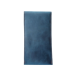 Navy Leather Glasses Cover - Eyewear Singlasses Sleeves