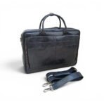 15Inch Black premium Leather Laptop Bag | 14"-16" Compatible (Copy)