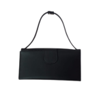 Women Leather Wallet – Black Cow Leather Wallet with Magnetic Closure
