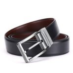 Reversible Leather Belt |Black & Tan Full Grain Cow Leather | 35mm Formal Men’s Belt