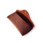 Tan Leather Glasses Case