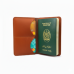Tan Leather Passport Cover
