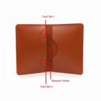 Tan Leather Passport Cover