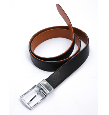 Reversible Leather Belt |Black & Tan Full Grain Cow Leather | 35mm Formal Men’s Belt