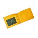 Lemon Slim Fold Leather Wallet