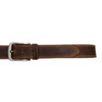 Casual Belts for Men Dark Brown Top Grain Buffalo Leather (40mm)
