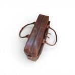 15-Inch Vintage Dark Brown Leather Laptop Bag | 14"-16" Compatible