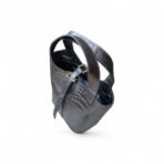 Leather Bucket Bag for Women |Crocodile Embossed Structured Mini Top Handle Handbag with Stopper Lock