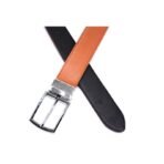 Reversible Leather Belt |Black & Tan Full Grain Cow Leather | 35mm Formal Men’s Belt