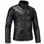 Black Leather Jacket for Men
