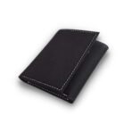 Black Leather Men Wallet – Premium Cow Leather Trifold