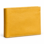 Lemon Slim Fold Leather Wallet