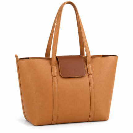 Mustard Leather Tote Bag for Women | Full-Grain Cowhide Tote by House of Leather