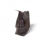 Cognac brown Crazy Horse Leather Tote Bag | Long Handle Women’s Handbag