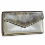 Smoky Leather Clutch Bag - Women's Formal Leather Wallet