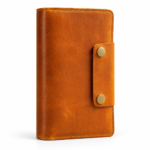 Tan Leather Travel Wallet | Passport & Document Holder with Card Slots